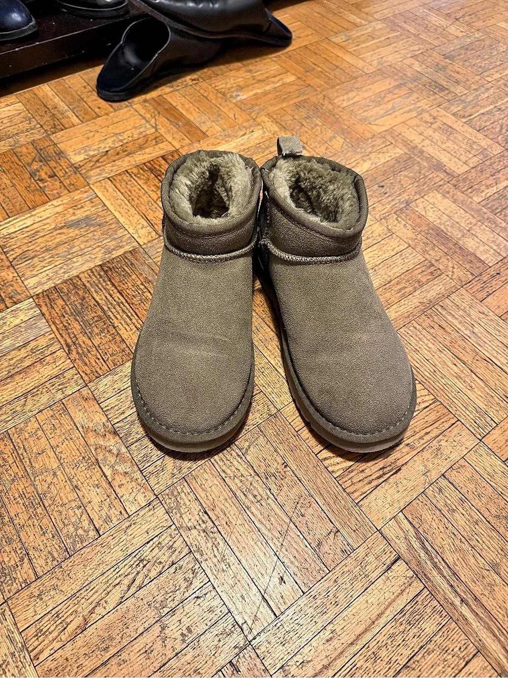 Classic Ultra Mini Boots Brown EU 37